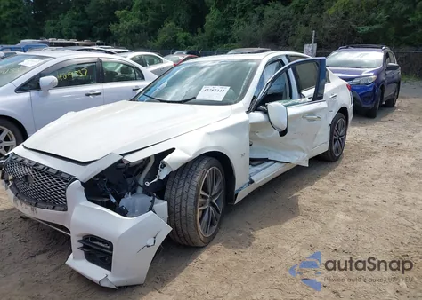 2014 Infiniti Q50 Sport from USA, damaged, VIN JN1BV7AR1EM683698